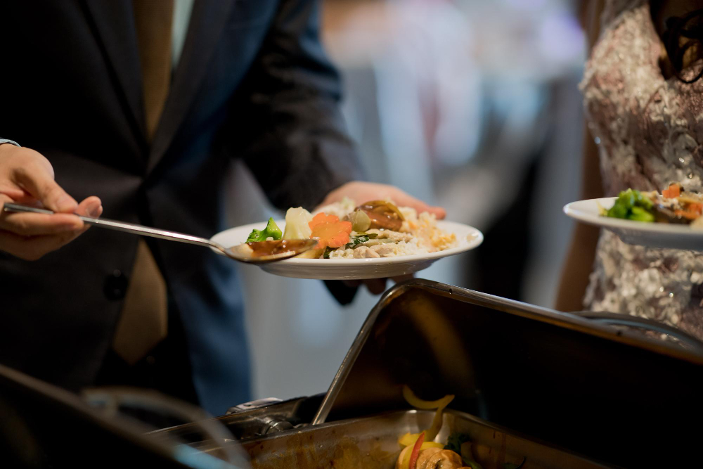 Catering services for corporate events